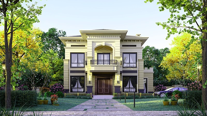 东区乡村别墅的墙壁通常用什么砖砌？